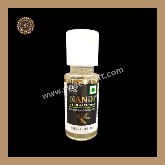 Oil Soluble Flavour | Chocolate | Nandi International - 20ml Sweetkraft | Baking supplies
