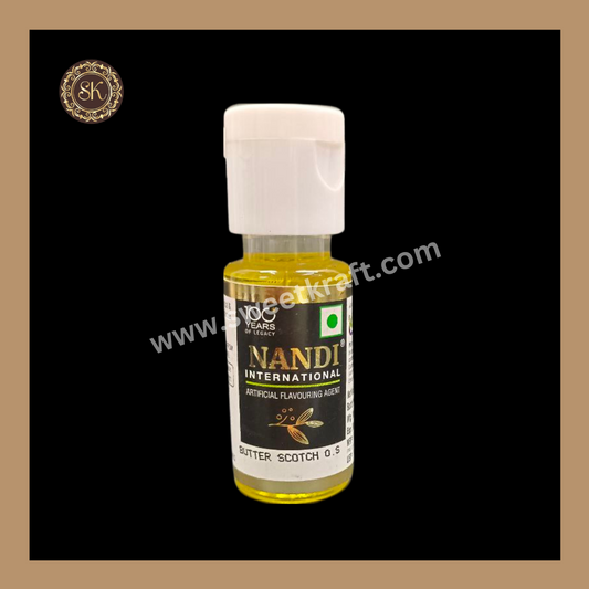 Oil Soluble Flavour | ButterScotch | Nandi International - 20ml Sweetkraft | Baking supplies