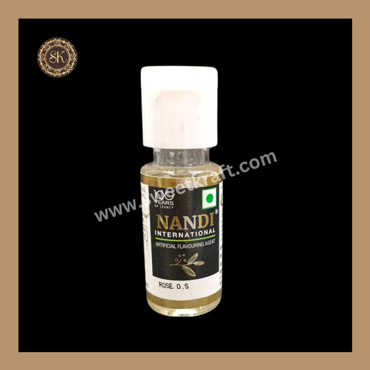 Oil Soluble Flavour | Rose | Nandi International - 20ml Sweetkraft | Baking supplies