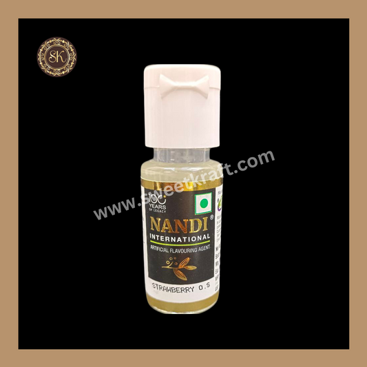 Oil Soluble Flavour | Strawberry | Nandi International - 20ml Sweetkraft | Baking supplies