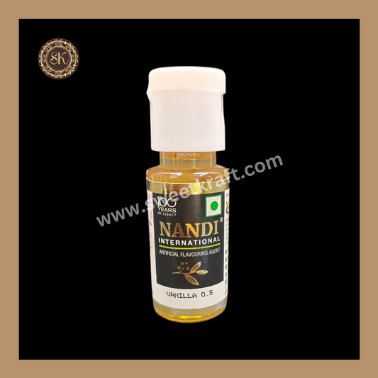 Oil Soluble Flavour | Vanilla | Nandi International - 20ml Sweetkraft | Baking supplies