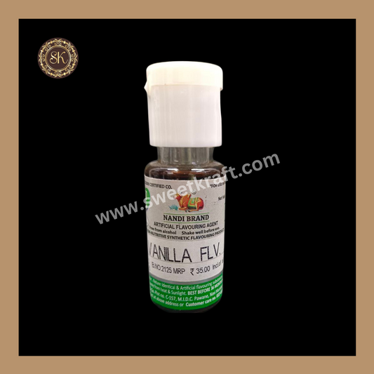 Vanilla Flavour | Essence | Nandi International - 20ml Sweetkraft | Baking supplies