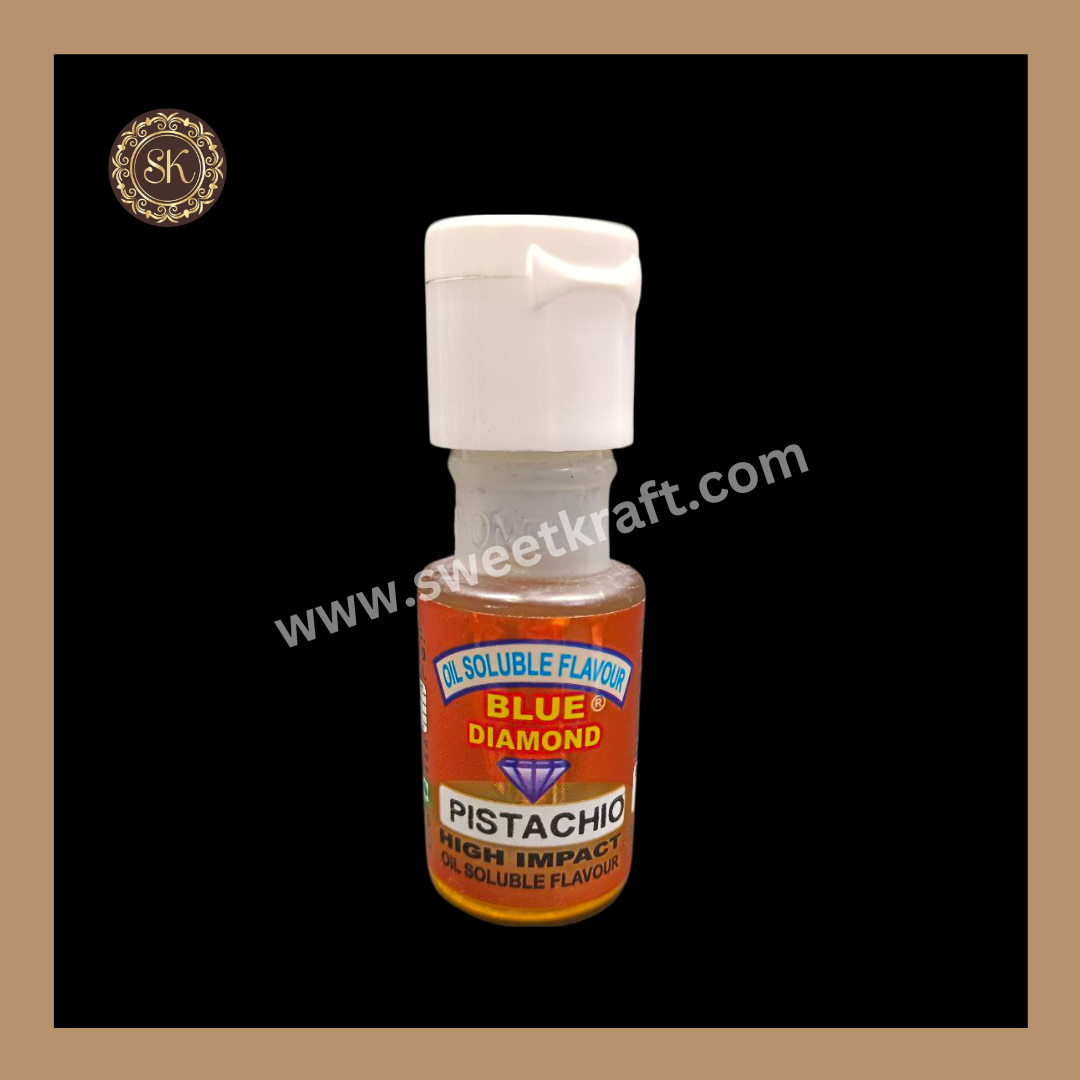 Oil Soluble Flavour | Pistachio | Blue Diamond - 20ml Sweetkraft | Baking supplies