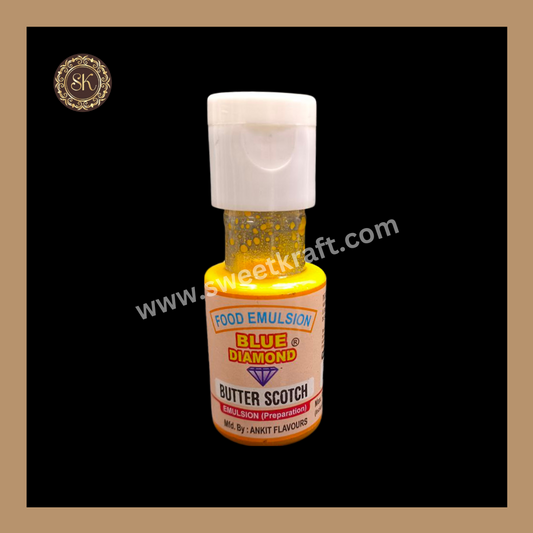 Food Emulsion | Butterscotch | Emulsion | Brand -Blue Diamond (20ml) Sweetkraft | Baking supplies