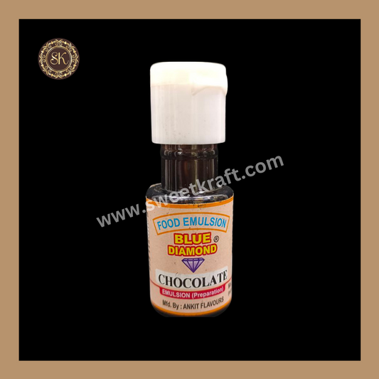 Food Emulsion | Chocolate  | Emulsion | Brand -Blue Diamond (20ml) Sweetkraft | Baking supplies