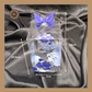 00964 PVC Box | Chocolate PVC  Box | Rose Print Box | Gifting Box | Blue Colour Sweetkraft | Baking supplies