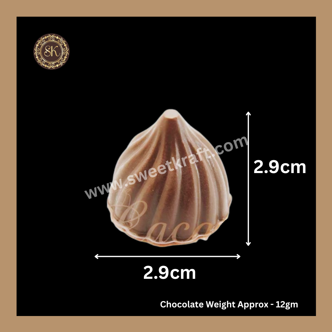 Plastic Chocolate Mould | Modak Mould | Cacao | Plastic Mould | Plastic Molds (PM-363) Sweetkraft | Baking supplies