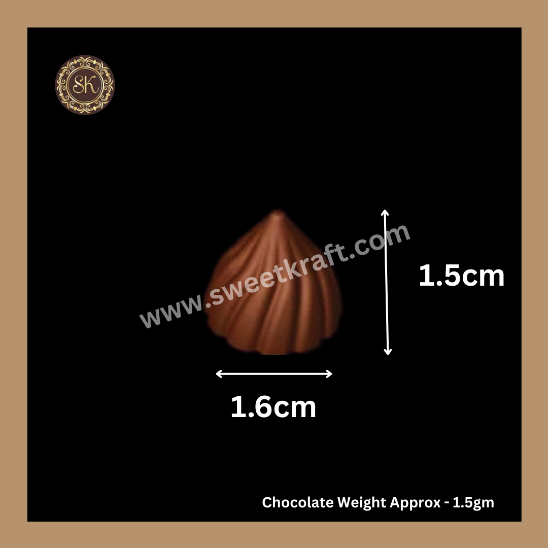 Plastic Chocolate Mould | Modak Mould | Cacao | Plastic Mould | Plastic Molds (PM-367) Sweetkraft | Baking supplies