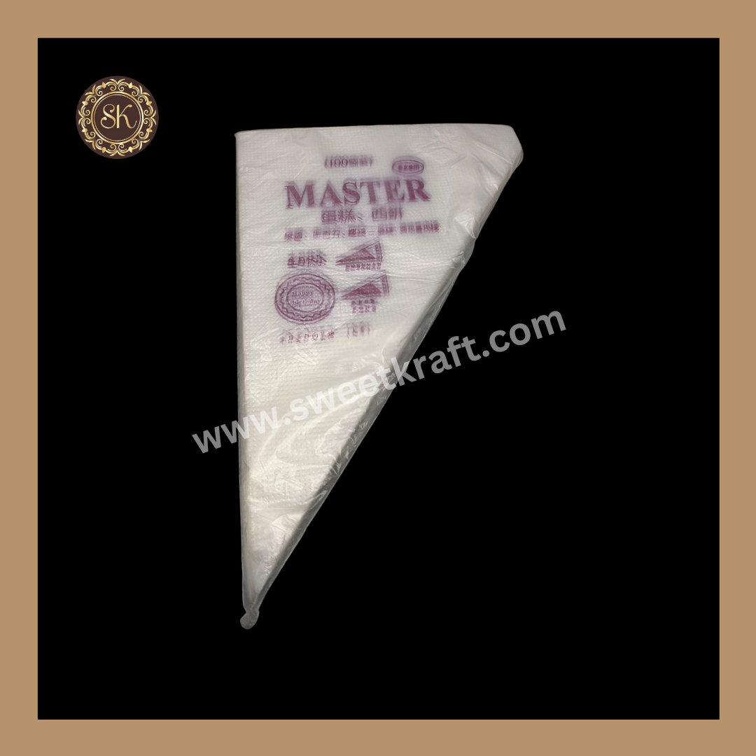 Disposable Icing Bag | Piping Bag | Whipped Cream | Frosting Icing Bag | Medium Sweetkraft | Baking supplies