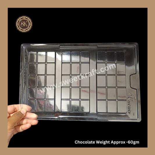 Plastic Chocolate Mould | Cacao Mould | Kunafa | Dairy Milk Mould | PVC Plastic Mould | Plastic Molds (PM-375) Sweetkraft | Baking supplies