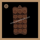 Silicon Chocolate Mould | Rose Silicone Mould | Brown Silicone Mould | Pack Of 1pc (CSM-023) Sweetkraft | Baking supplies