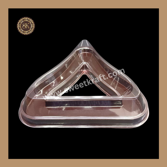 Ring Modak Box | Modak Shape Box With Lid Cover | Plastic Ring Modak Shape Box | Brown Colour Sweetkraft | Baking supplies