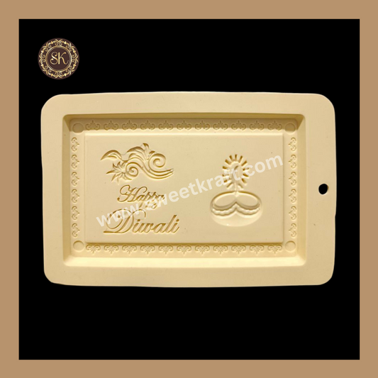 Silicon Chocolate Mould | Diwali Silicone Mould | Bar Silicone Mould | Pack Of 1pc (CSM-026) Sweetkraft | Baking supplies