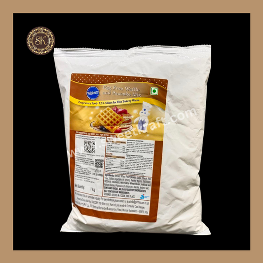 Egg Free Waffle And Pancake Mix | Premix | Pillsbury-1kg Sweetkraft | Baking supplies