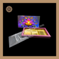 18 Partition Diwali Box | Mithai Box | Happy Diwali | Golden Cavity Box | Chocolate Box | Gift Box | Multi Colour - (With Cavity & Lid Cover)