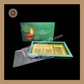 18 Partition Diwali Box | Mithai Box | Happy Diwali | Golden Cavity Box | Chocolate Box | Gift Box | Green Colour - (With Cavity Lid Cover)