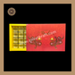 24 Cavity Diwali Box | Golden Cavity | Chocolate Box | Gift Box | Mithai Box | Yellow - (With Cavity Lid Cover)