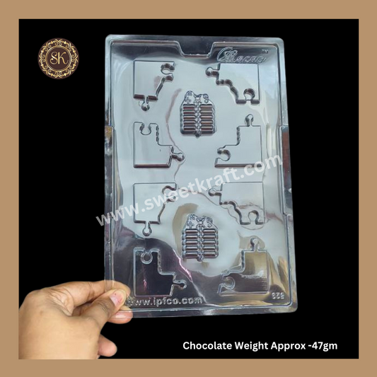 Plastic Chocolate Mould | Diwali Mold | Cacao Mould | Puzzle | Pataka | Rocket | Mould | PVC Plastic Mould | Plastic Molds (PM-386)