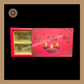 24 Partition Diwali Box | Golden Cavity | Chocolate Box | Gift Box | Mithai Box | Red- (With Cavity Lid Cover)