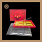 24 DC Diwali Box | Golden Cavity | Chocolate Box | Gift Box | Mithai Box | Red- (With Cavity Lid Cover)
