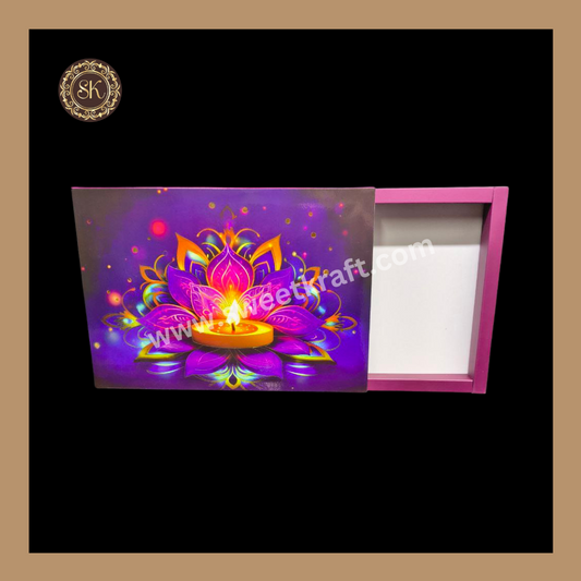 24 Cavity Diwali Box | Golden Cavity | Chocolate Box | Gift Box | Mithai Box | Multi- (Only Box)