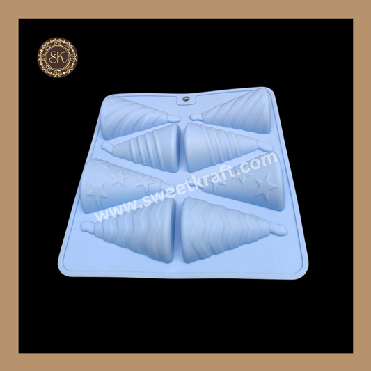 Silicon Chocolate Mould | Diwali Silicone Mould | Crackers Coin Silicone Mould | Sky Blue | Pack Of 1pc (CSM-033)