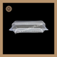 PVC Plastic Container | Disposable Cake Container | Transparent Box | Rectangle (003- 0821)