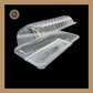 PVC Plastic Container | Disposable Cake Container | Transparent Box | Rectangle (003- 2209)