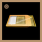 12 Cavity Box | Diwali Greeting Box | Partition Cavity | Golden Cavity | Chocolate Box | Gift Box | Mithai Box | Brown- (With Cavity Tray)