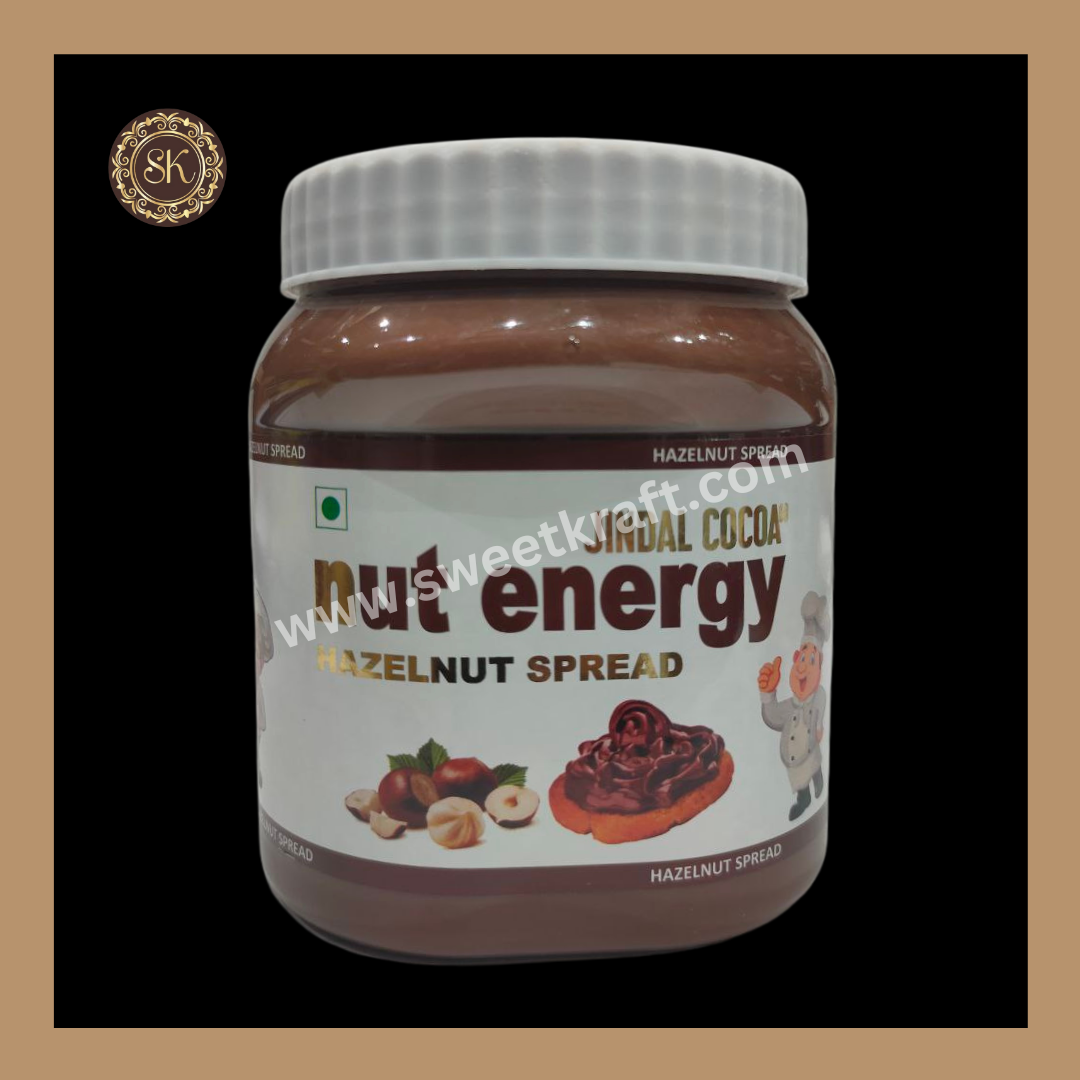 Hazelnut Spread | Nut Energy | Jindal Cocoa | Filling | Topping | Spread - 1kg