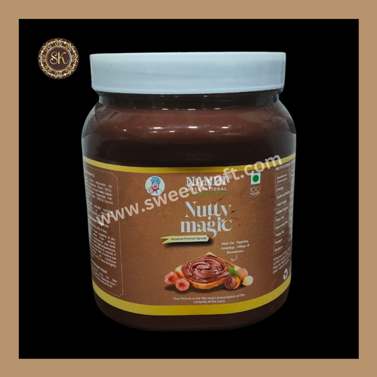 Hazelnut Spread | Nutty Magic Hazelnut Spread Premium | Toppings | Fillings | Nandi Brand - 350gms