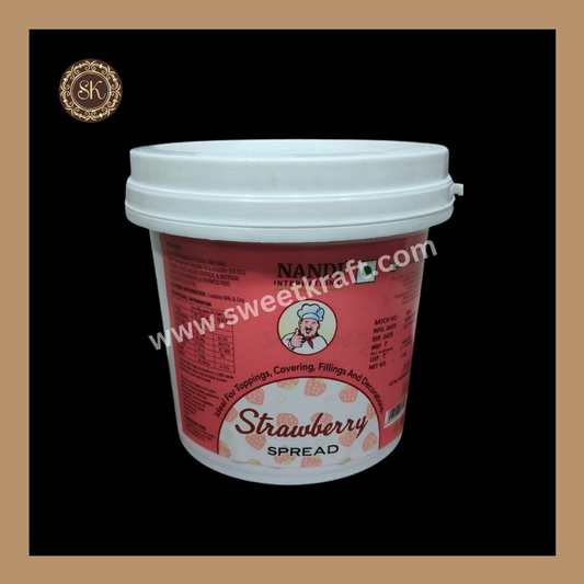 Strawberry Spread | Toppings | Covering | Fillings | Decorations | Nandi Brand - 1kg