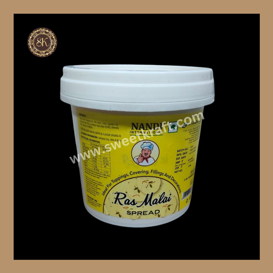 Ras Malai Spread | Toppings | Covering | Fillings | Decorations | Nandi Brand - 1kg