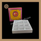 9 Cavity Hamper Box | Happy Raksha Bandhan Hamper Box |  Brownie Box | Yellow Colour | Pack Of 5pcs & 10pcs