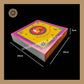 9 Cavity Hamper Box | Happy Raksha Bandhan Hamper Box |  Brownie Box | Yellow Colour | Pack Of 5pcs & 10pcs