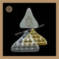 11 Cavity Silver Modak Box | Modak Shape Box | Modak Box Cavity Tray With Lid | Pack Of 5pcs & 10pcs