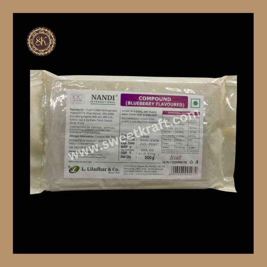 Blueberry Flavoured Compound | Blueberry Compound | Nandi - 500gms