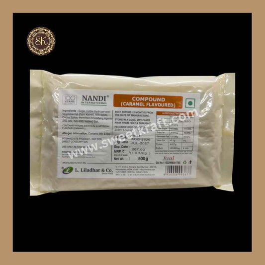 Caramel Flavoured Compound | Compound | Nandi - 500gms