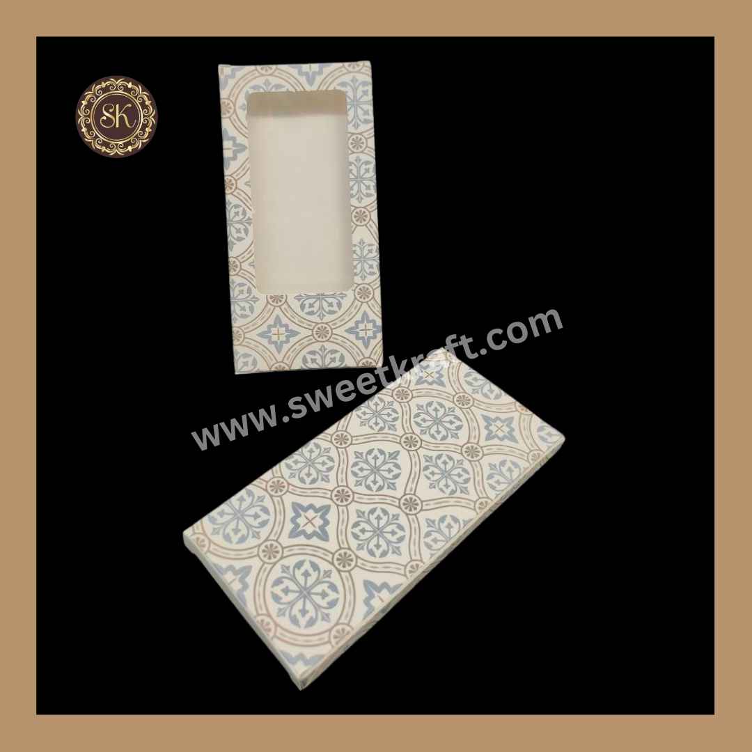 Chocolate Bar Boxes | Chocolate Box | Chocolate Gifting Box | White Colour | Pack of 5 and&nbsp;Pack of 10 BB40