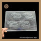 Plastic Chocolate Mould | Cacao | Happy Diwali Mould | PVC Mould | Plastic Mould  (PM-396)