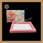 15 Cavity Floral Print Box | 15 Cavity Box | Chocolate Box | Gift Box | Mithai Box | Pink- (Only Box)