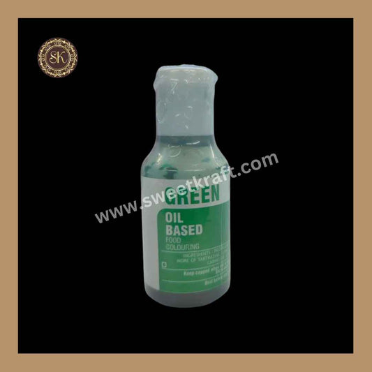 Oil Based Food Colour | Chocolate Colour | Candy Oil Colour | Green Colour | Back Haven - 15g