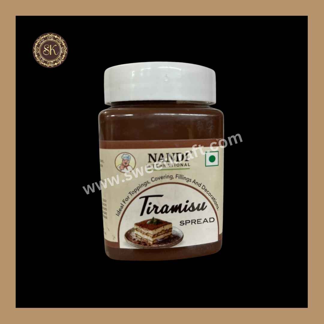 Tiramisu Spread | Toppings | Covering | Fillings | Decorations | Nandi Brand - 200gms