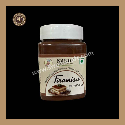 Tiramisu Spread | Toppings | Covering | Fillings | Decorations | Nandi Brand - 200gms