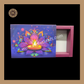 6 Cavity Diwali Box | Mithai Box | Happy Diwali | Golden Cavity Box | Chocolate Box | Gift Box | Multi Colour - (Only Box)