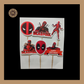 Theme Cake Toppers - 6pcs, Happy Birthday Cake Toppers | Party Cake Toppers | Deadpool Cake Toppers.(1018) Sweetkraft | Baking supplies