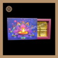6 Cavity Diwali Box | Mithai Box | Happy Diwali | Golden Cavity Box | Chocolate Box | Gift Box | Multi Colour- (With Cavity & Lid Cover)