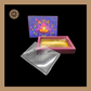 6 Partition Diwali Box | Mithai Box | Happy Diwali | Golden Cavity Box | Chocolate Box | Gift Box | Multi Colour- (With Cavity & Lid Cover)