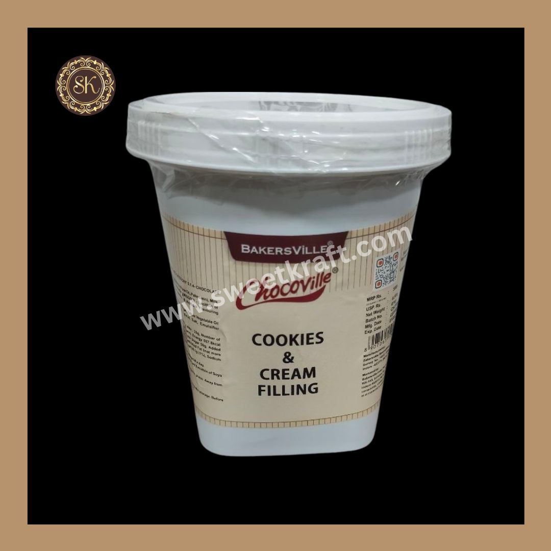Cookies & Cream Filling | Bakersville | Chocoville - 1kg