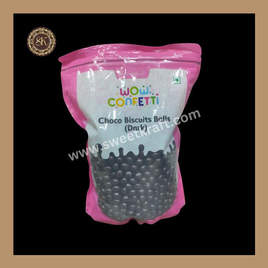 Choco Biscuits Balls Dark | Wow Confetti | Bakersville - 1kg